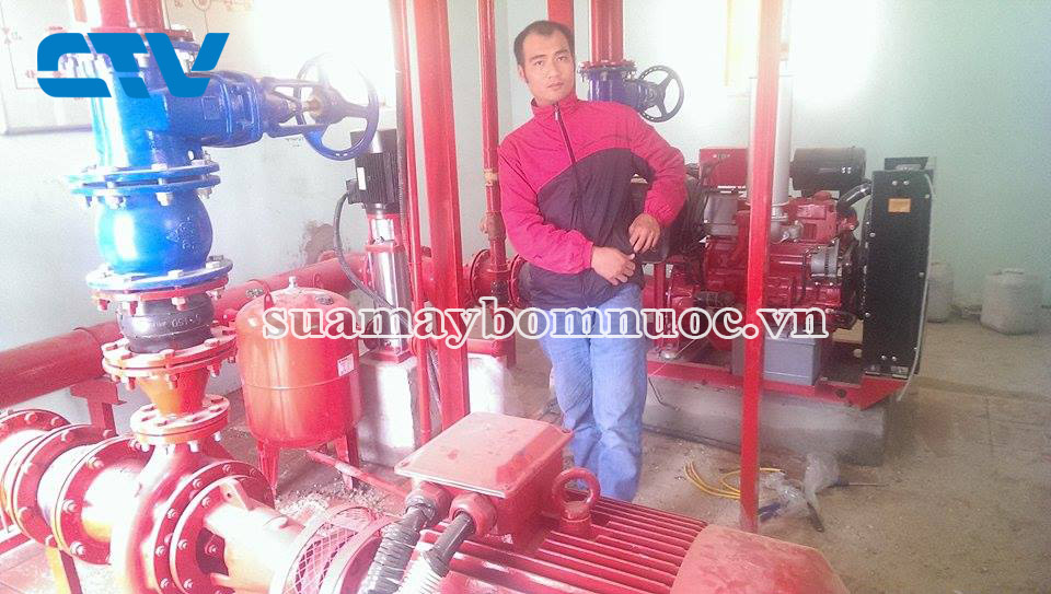Sửa hệ thống máy bơm chữa cháy tại Quảng Ninh