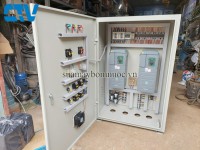 Tủ điện biến tần điều khiển cụm máy bơm tăng áp công nghiệp 30Kw thumbnail